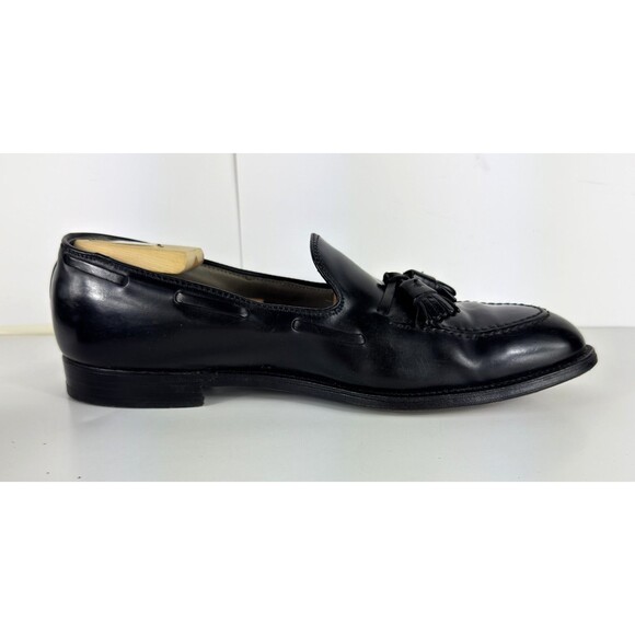Alden Shoes Men\'s Shell Cordovan 664 Black Tassle Loafers US 11 B/D main image 5